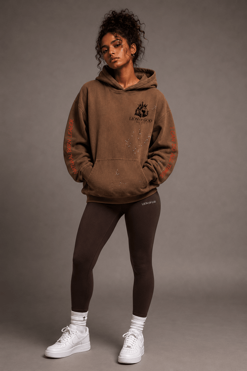 "I Can Do All Things"- Heavyweight Hoodie - Lion Of God