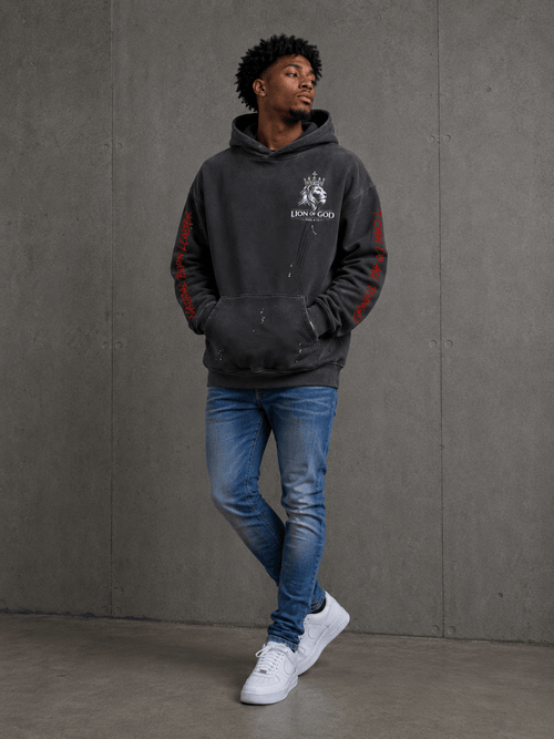 "I Can Do All Things"- Heavyweight Hoodie - Lion Of God