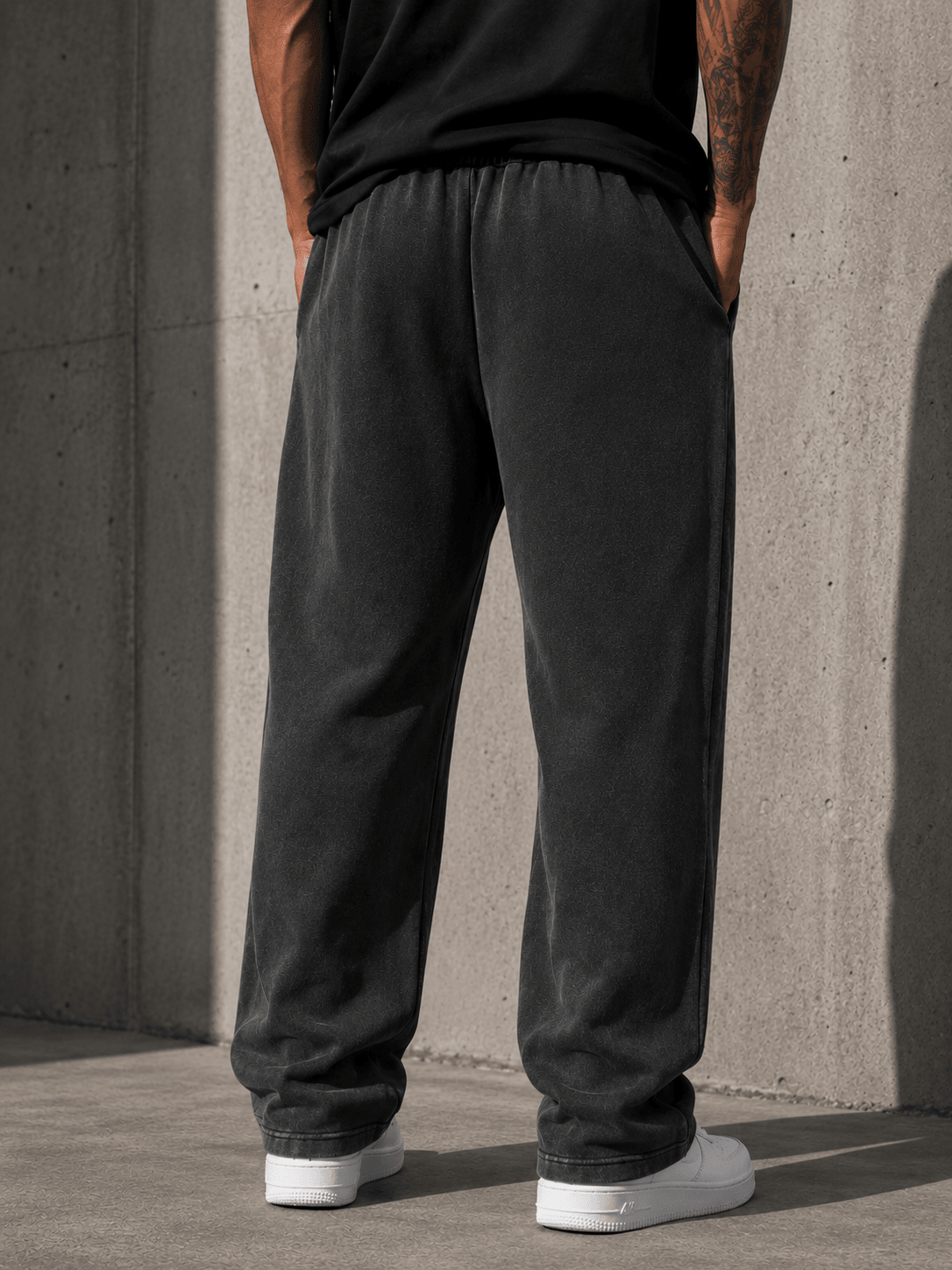 Lion Of God- Snow Wash Heavyweight Sweatpants - Lion Of God