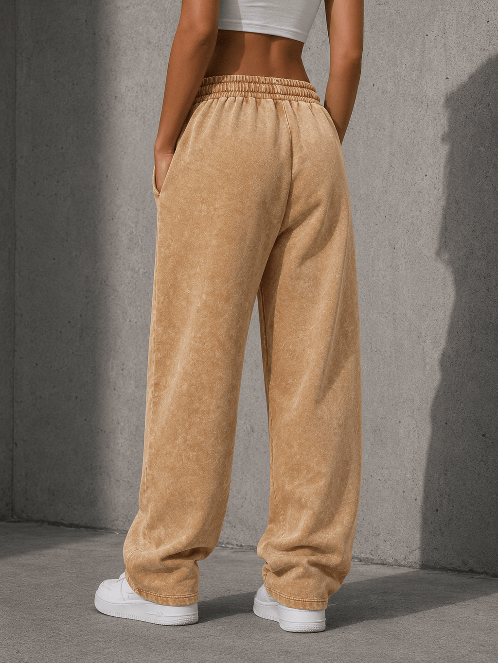 Lion Of God- Snow Wash Heavyweight Sweatpants - Lion Of God