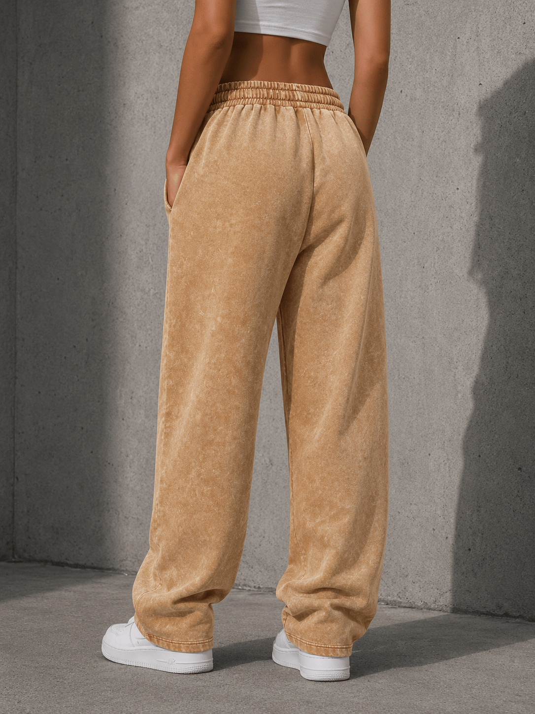 Lion Of God- Snow Wash Heavyweight Sweatpants - Lion Of God