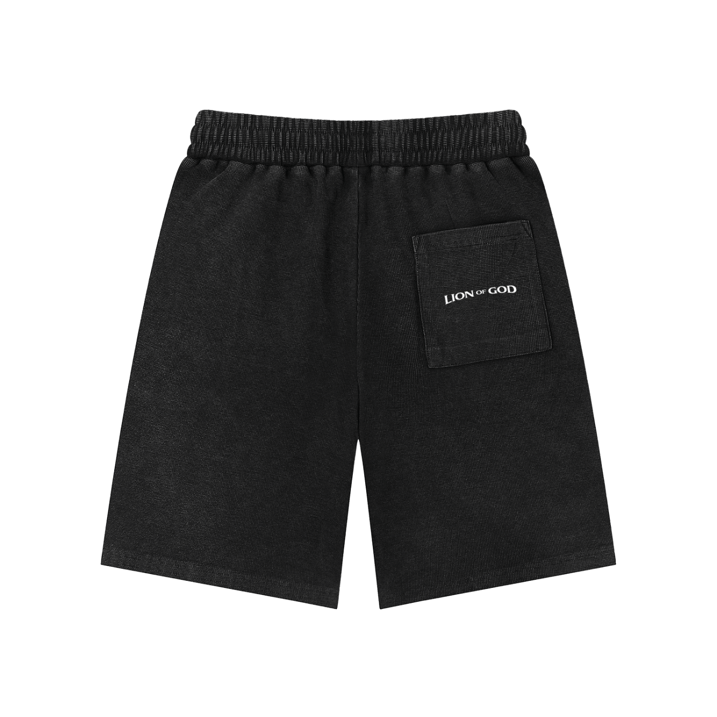 Lion Of God- Waffle Knit Shorts - Lion Of God